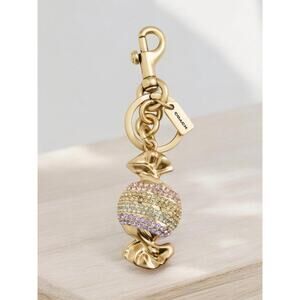 NWT Coach CDD09 Crystal Candy Bag Charm
